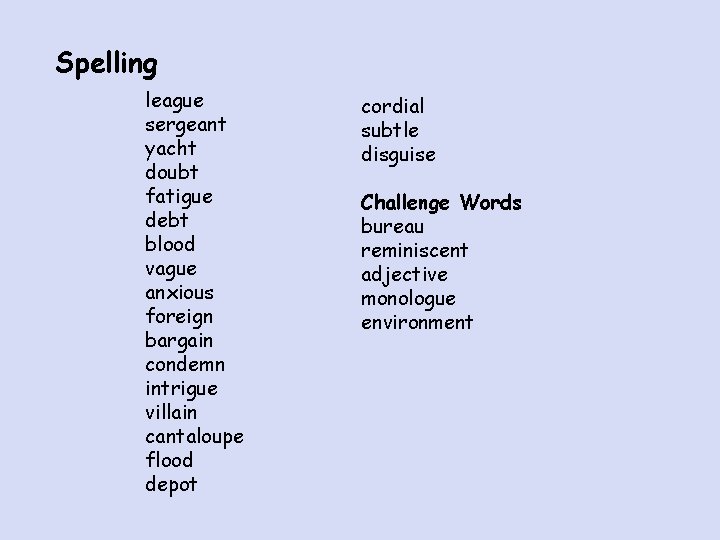 Spelling league sergeant yacht doubt fatigue debt blood vague anxious foreign bargain condemn intrigue