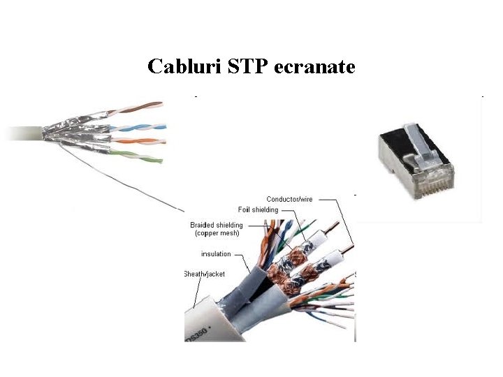 Cabluri STP ecranate 