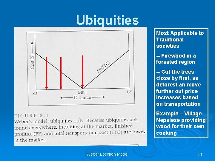 Ubiquities Most Applicable to Traditional societies -- Firewood in a forested region -- Cut