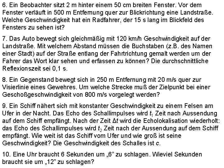 Kinematik Bewegungslehre Kinematik die Lehre der Bewegung von