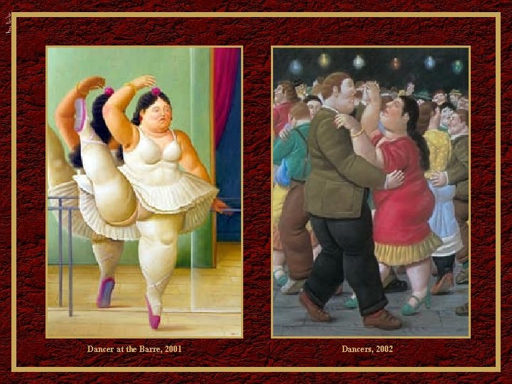 Dancer at the Barre, 2001 Dancers, 2002 