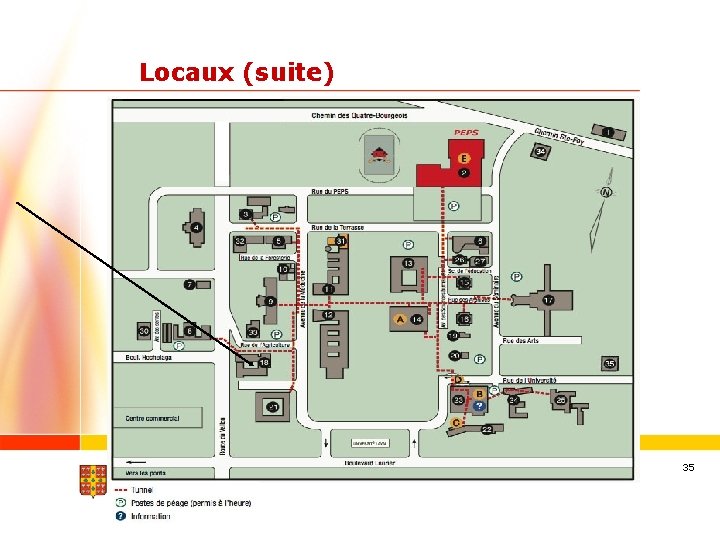 Locaux (suite) www. ulaval. ca 35 