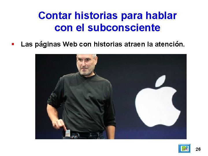 Contar historias para hablar con el subconsciente Las páginas Web con historias atraen la