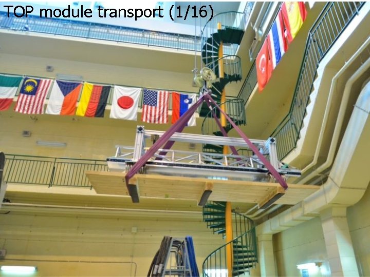 TOP module transport (1/16) 