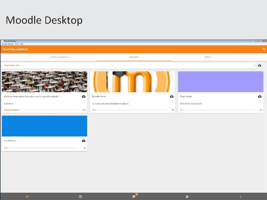 Moodle Desktop 