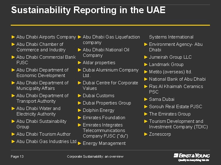 Sustainability Reporting in the UAE ► Abu Dhabi Airports Company ► Abu Dhabi Gas