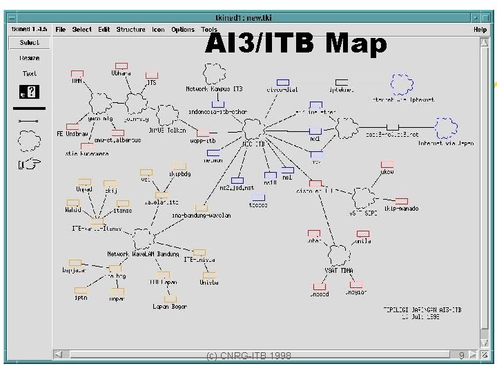 AI 3/ITB Map (c) CNRG-ITB 1998 9 