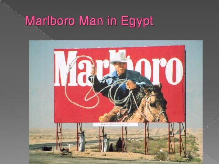 Marlboro Man in Egypt 