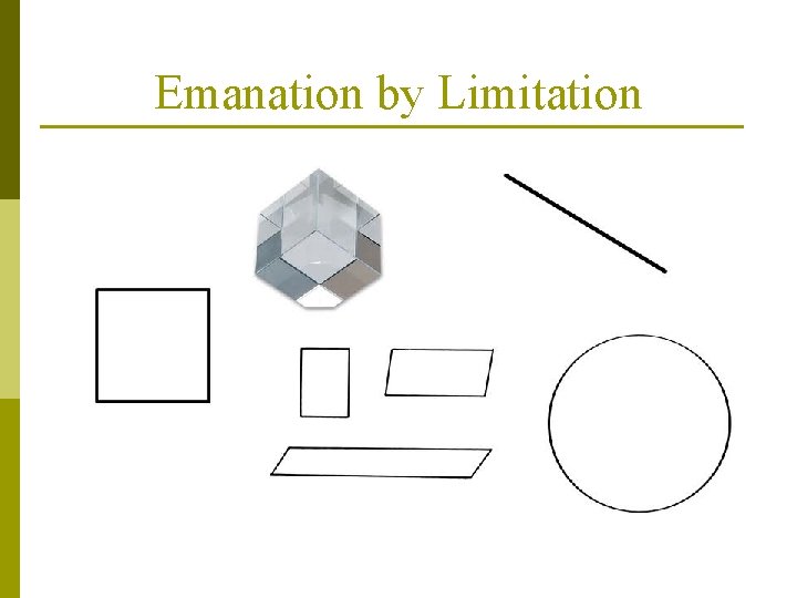 Emanation by Limitation 