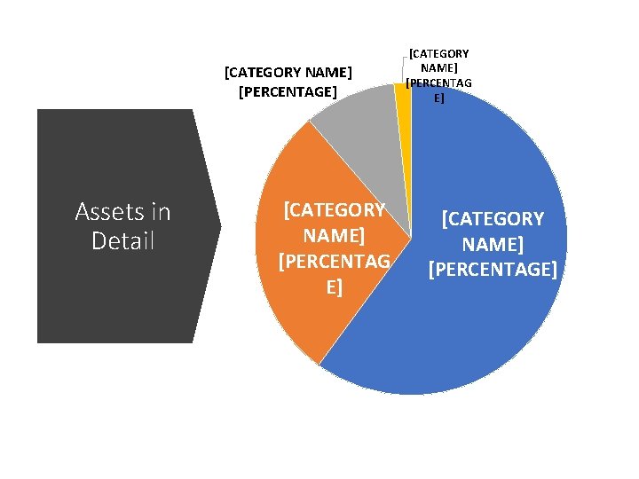 [CATEGORY NAME] [PERCENTAGE] Assets in Detail [CATEGORY NAME] [PERCENTAG E] [CATEGORY NAME] [PERCENTAGE] 