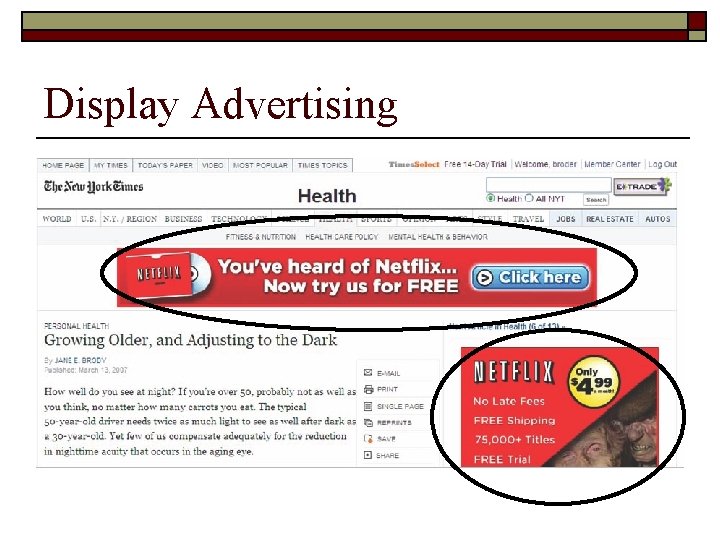 Display Advertising 