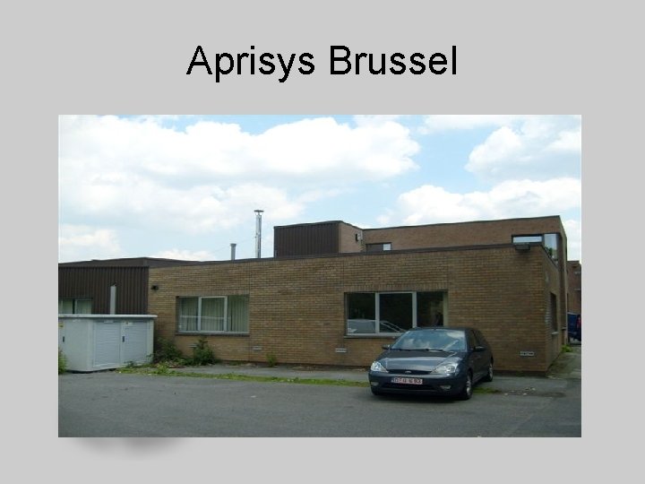 Aprisys Brussel 