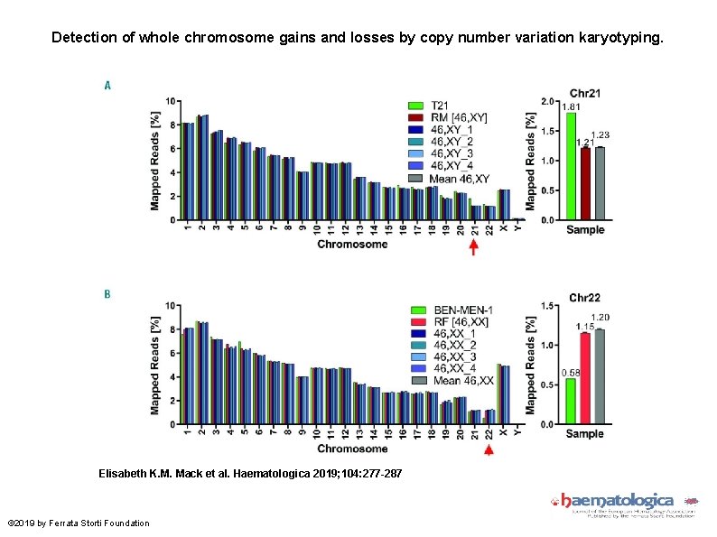 Detection of whole chromosome gains and losses by copy number variation karyotyping. Elisabeth K.
