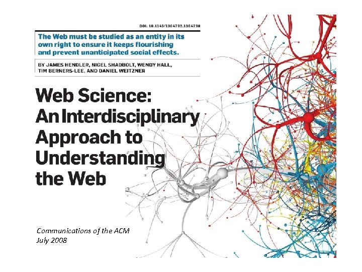 Communications of the ACM July 2008 