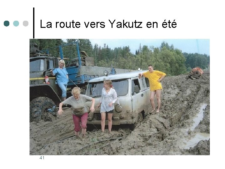 La route vers Yakutz en été 41 