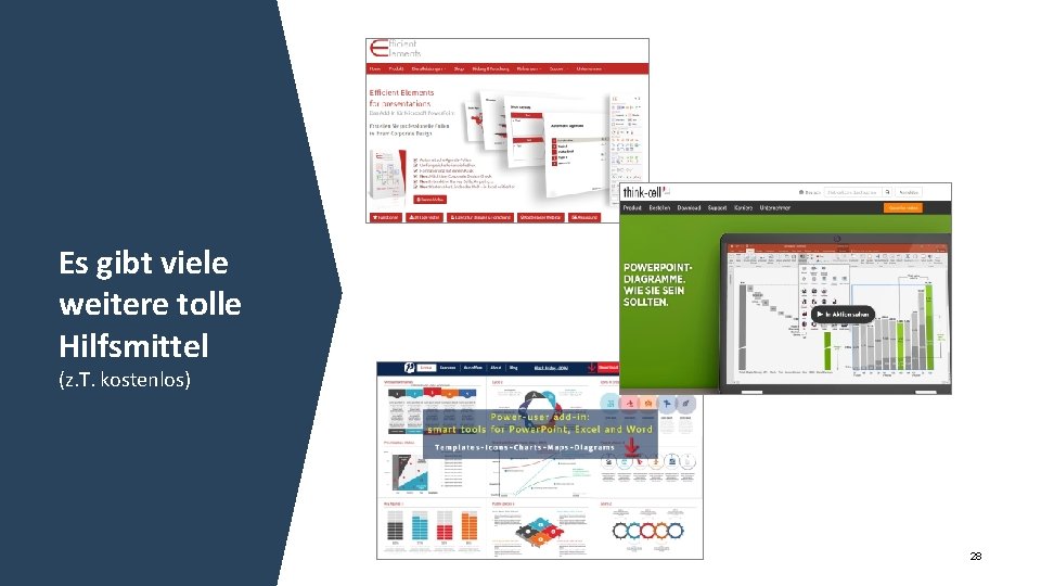 Es gibt viele weitere tolle Hilfsmittel (z. T. kostenlos) Borderstep Institut | 02. 12.
