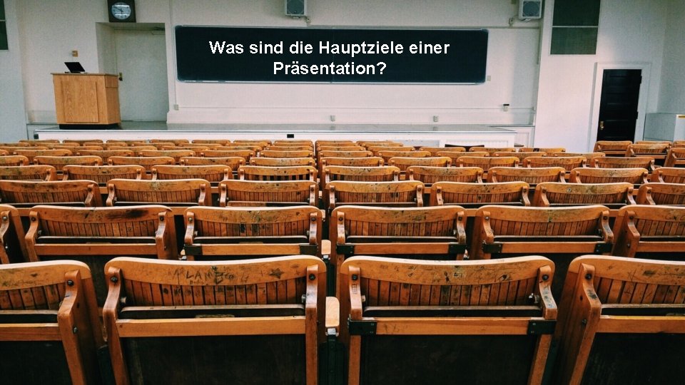 Was sind die Hauptziele einer Präsentation? Borderstep Institut | 02. 12. 2019 | horne@borderstep.