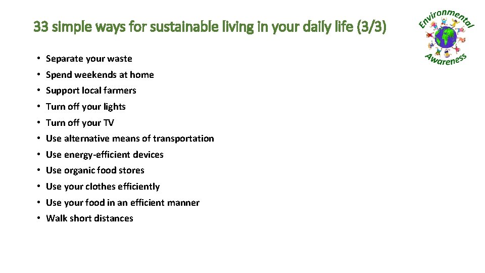 33 simple ways for sustainable living in your daily life (3/3) • Separate your