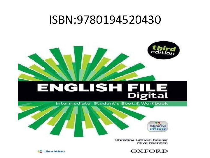 ISBN: 9780194520430 