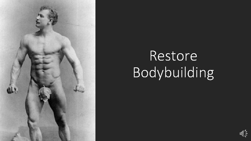 Restore Bodybuilding 