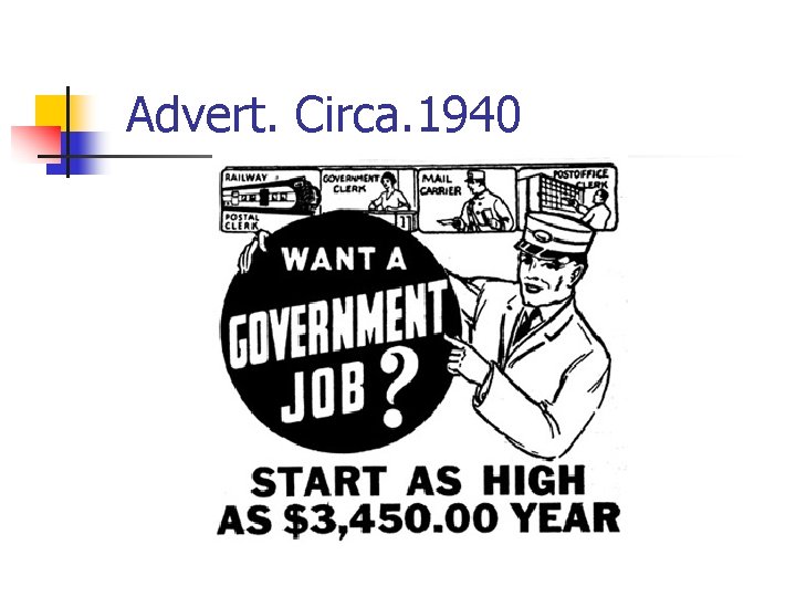 Advert. Circa. 1940 