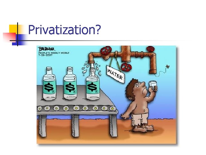 Privatization? 