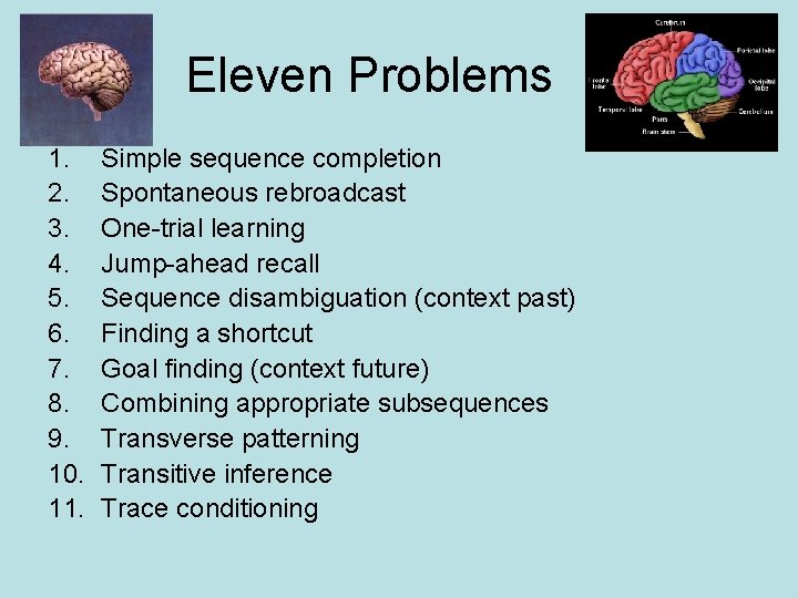 Eleven Problems 1. 2. 3. 4. 5. 6. 7. 8. 9. 10. 11. Simple
