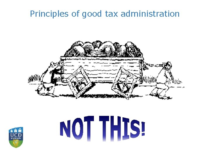 Principles of good tax administration 