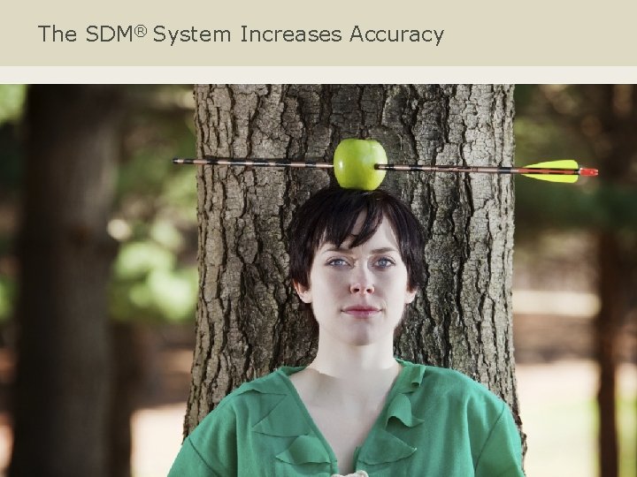The SDM® System Increases Accuracy 