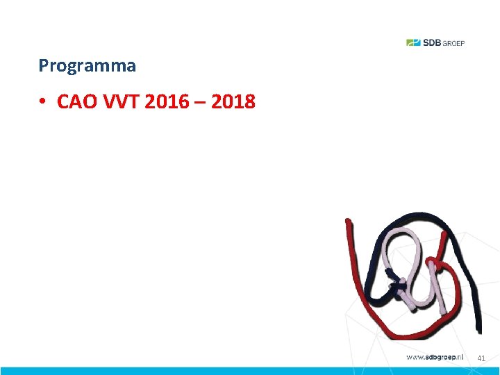 Programma • CAO VVT 2016 – 2018 41 