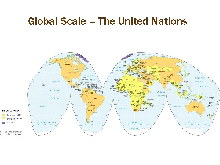 Global Scale – The United Nations 