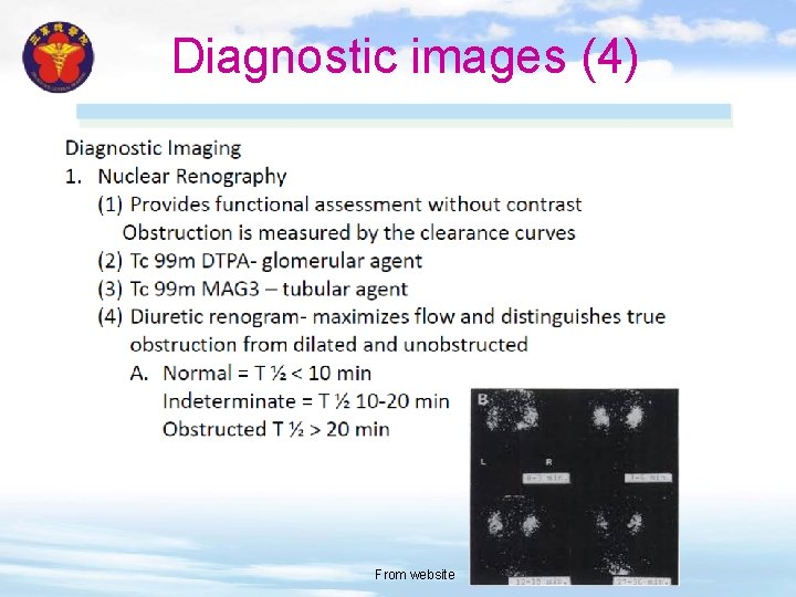 Diagnostic images (4) From website 