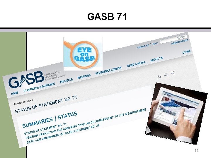 GASB 71 14 