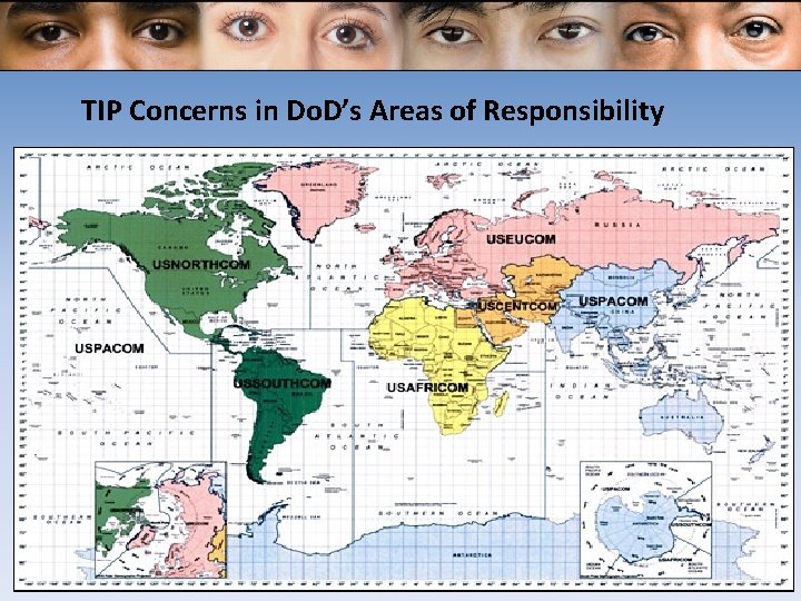 TIP Concerns in Do. D’s Areas of Responsibility 