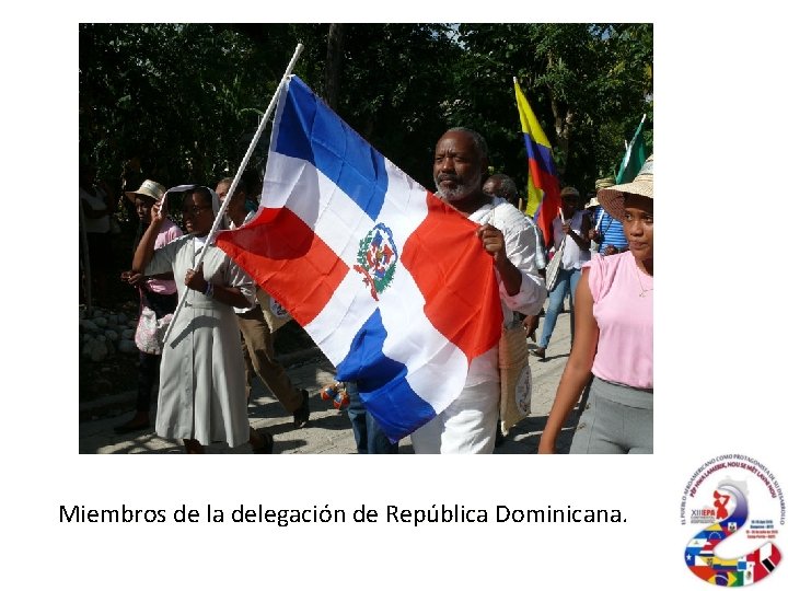 Miembros de la delegación de República Dominicana. 