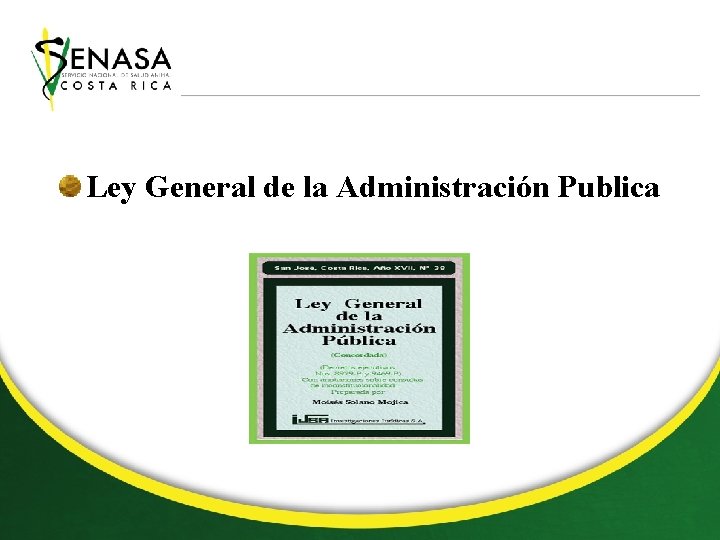 Ley General de la Administración Publica 