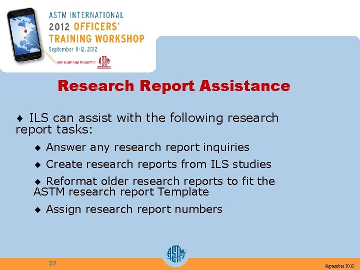 Research Report Assistance ¨ ILS can assist with the following research report tasks: ¨
