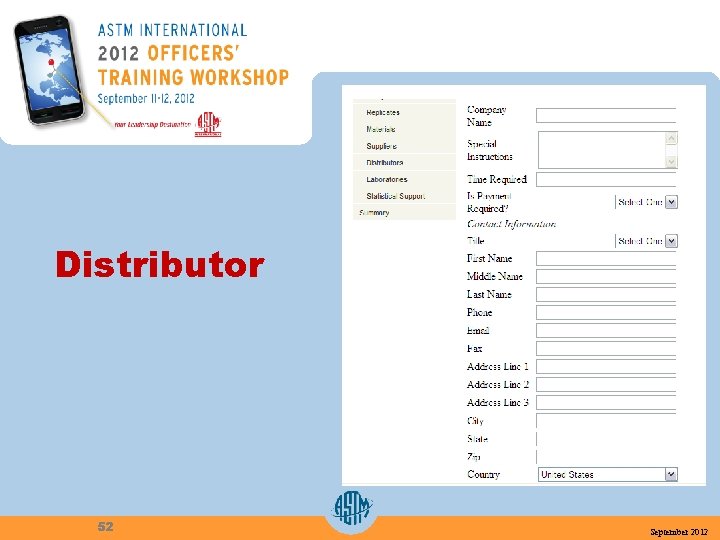 Distributor 52 September 2012 