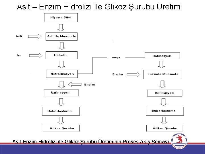 Asit – Enzim Hidrolizi İle Glikoz Şurubu Üretimi Asit-Enzim Hidrolizi ile Glikoz Şurubu Üretiminin