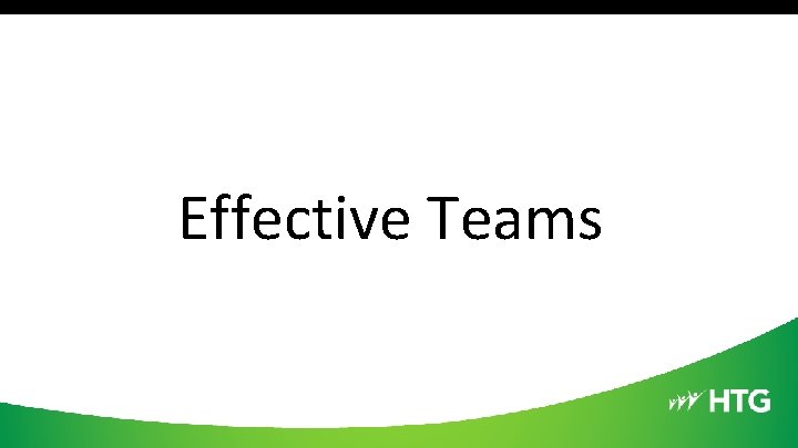 Effective Teams 