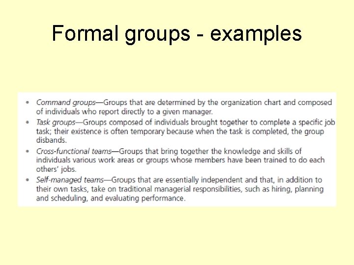Formal groups - examples 