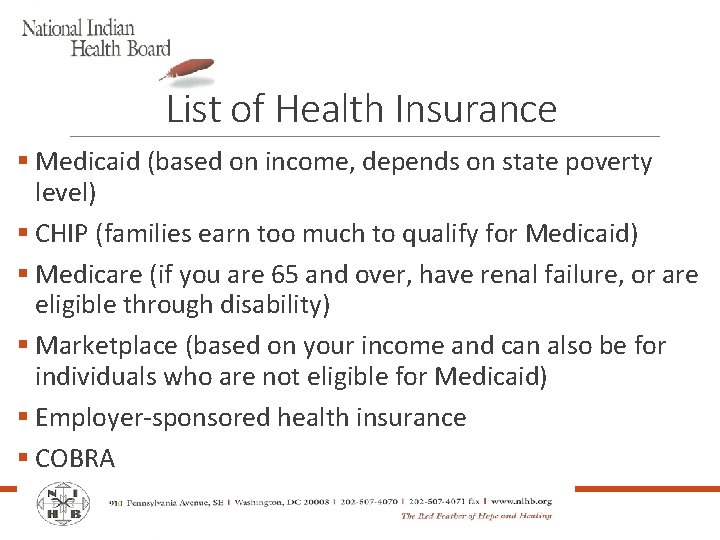 List of Health Insurance § Medicaid (based on income, depends on state poverty level)