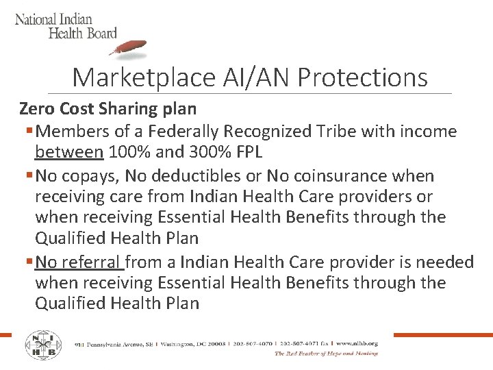 Marketplace AI/AN Protections Zero Cost Sharing plan § Members of a Federally Recognized Tribe