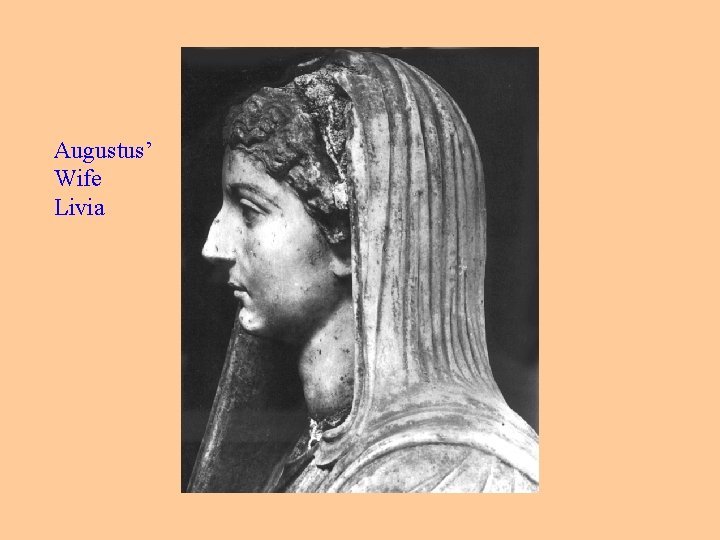 Livia Augustus’ Wife Livia 