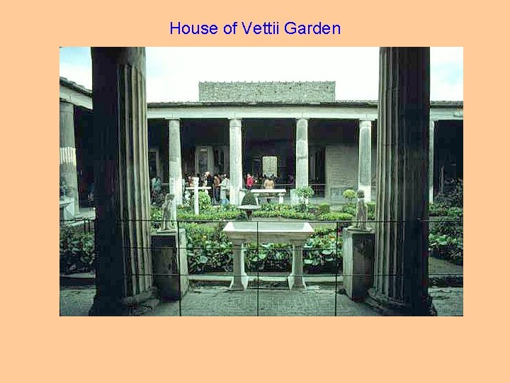 House of Vettii Garden 