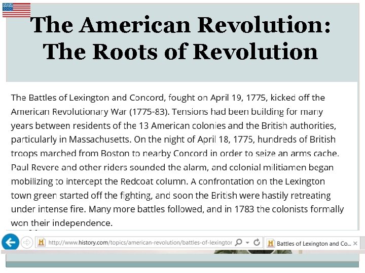 The American Revolution: The Roots of Revolution Crash Course Video… 1773 – The Boston