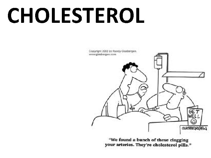 CHOLESTEROL 