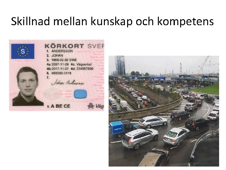 Skillnad mellan kunskap och kompetens 