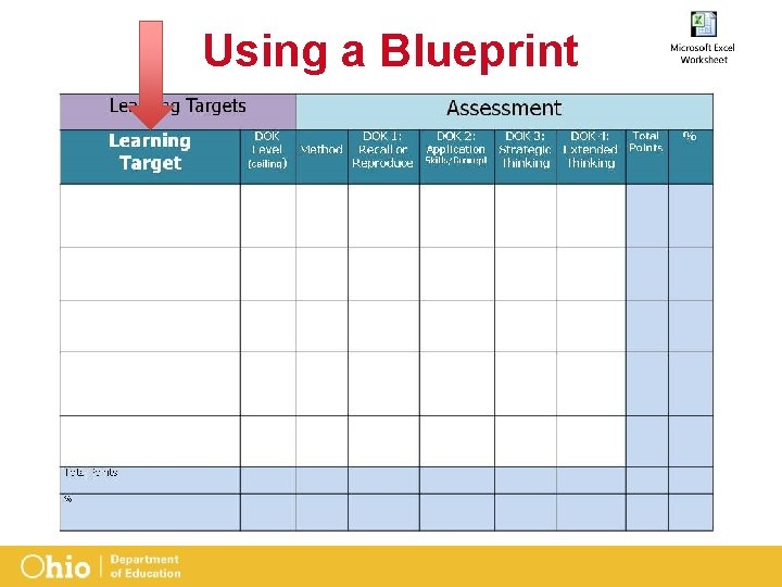 Using a Blueprint 