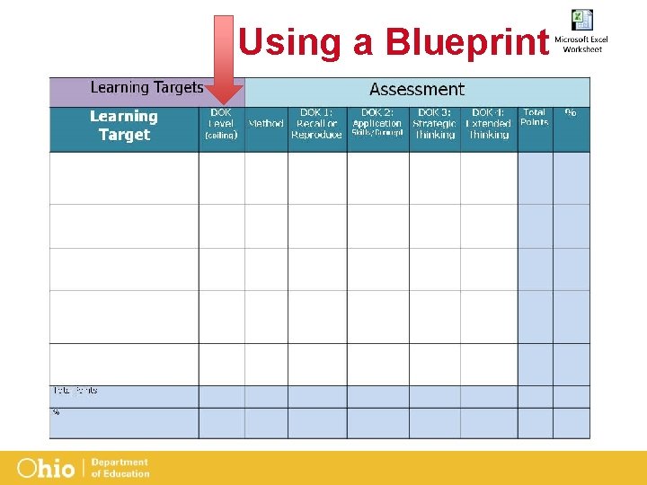 Using a Blueprint 